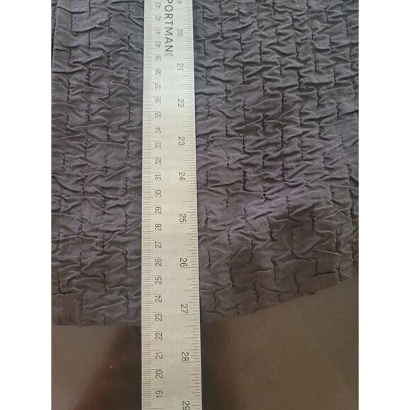 Eileen Fisher Open Front Blazer Womens S Silk Linen Blend Oversized Brown - Picture 5 of 10